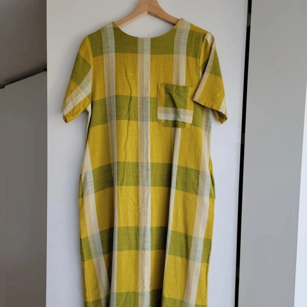 Ace and Jig Eddie Dress in Loden size small